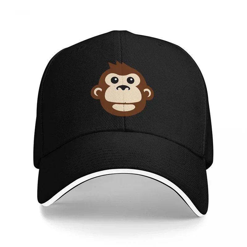 Women Accessories Logo Design - New Monkey Face Logo Baseball Cap