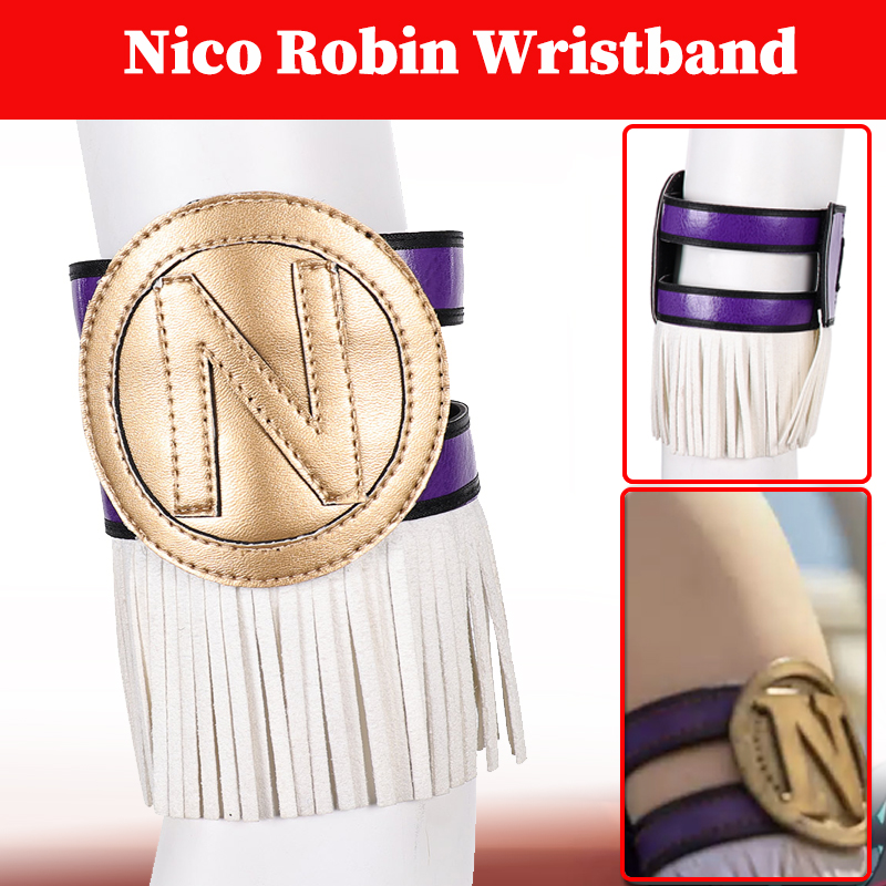Women Accessories For Hand - Nico Robin Wristband Arm Band Cosplay