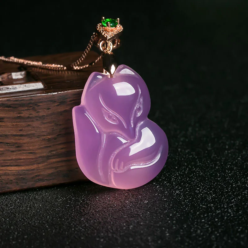 Women Accessories For Hand - Tự Nhiên Mã Não Tím Cáo