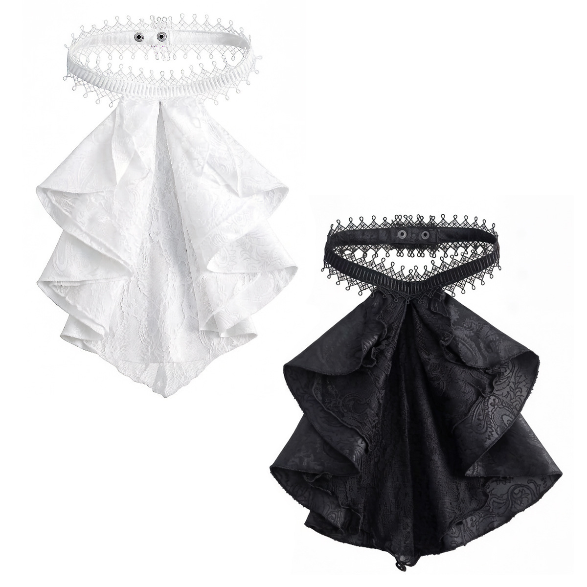 Women'S Victorian Accessories - Victorian Jabot for Women Men Renaissance