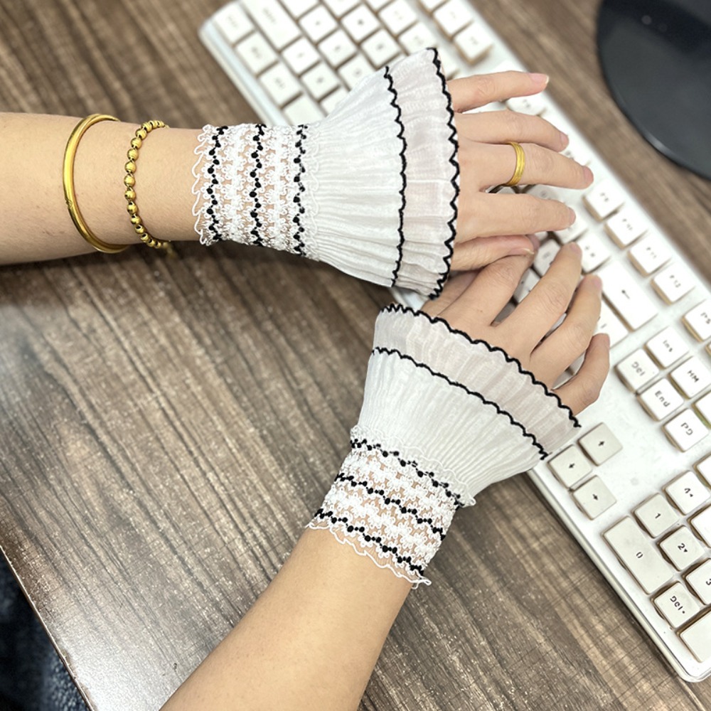 Women'S Victorian Accessories - Victorian Detachable Sleeves Cuffs Detachable Comfortable
