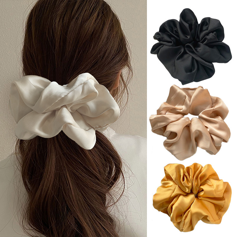 Hair Tie Velvet - Thời Trang Lụa Organza Đồng Màu