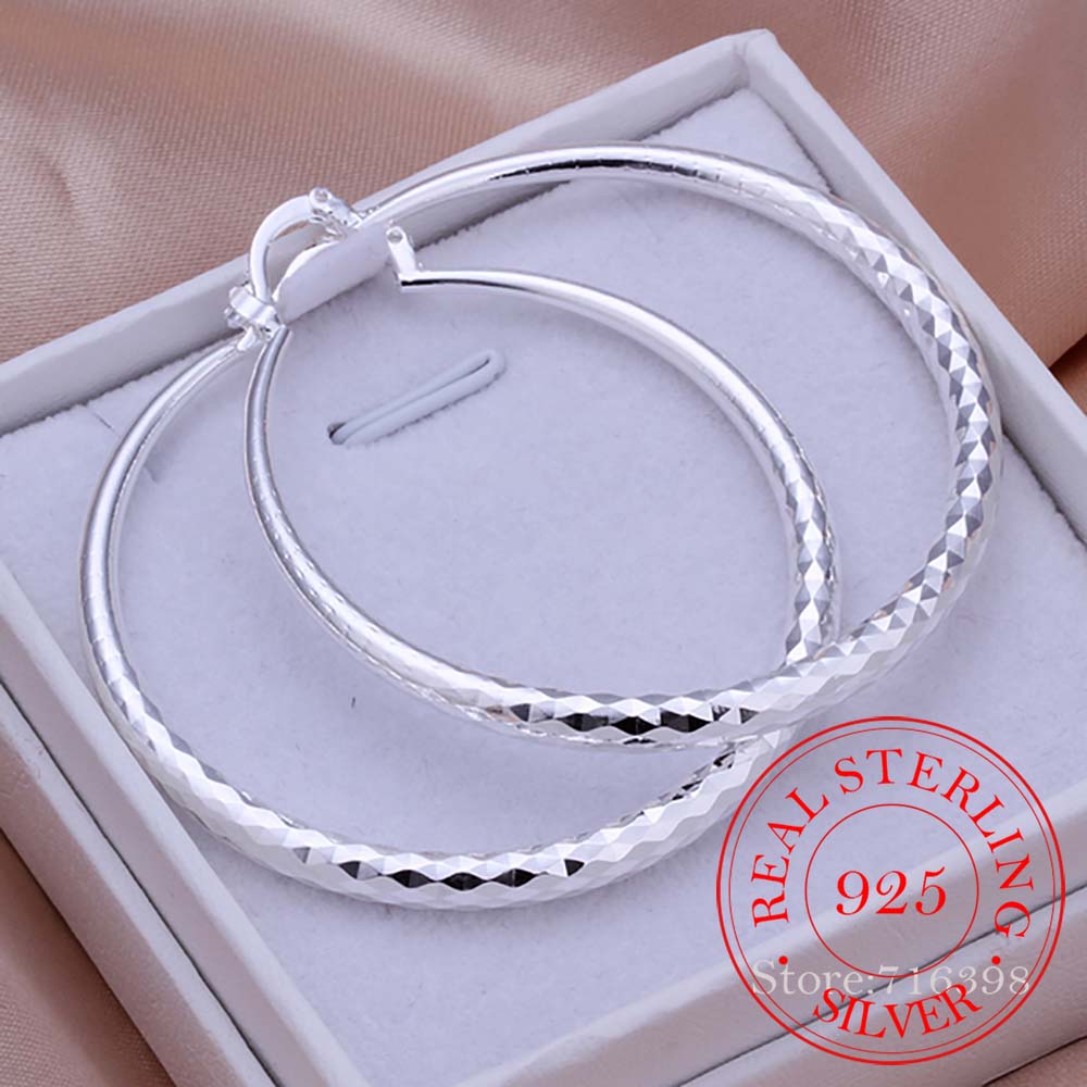 Statement Earrings Oversized - Chất Liệu Bạc 925 Hip Hop