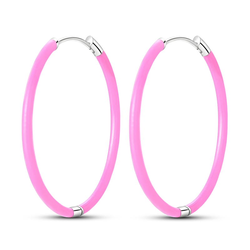 Statement Earrings Oversized - 925 Sterling Silver Earrings Women Sparkling