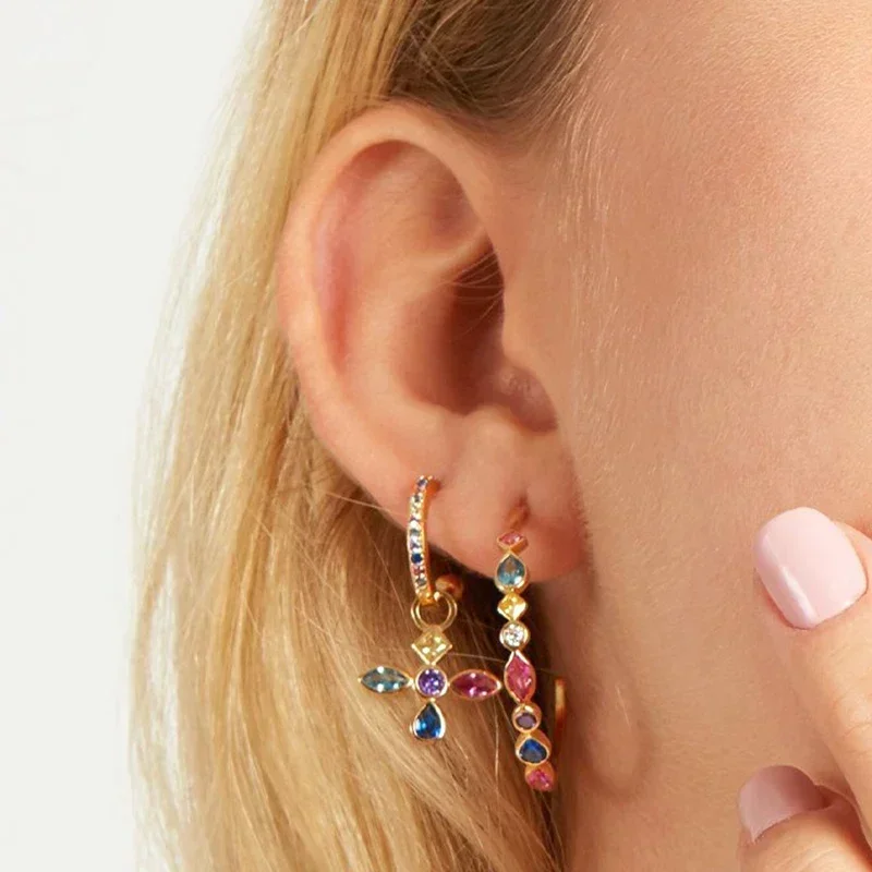 Phụ Nữ Bạc 925 Tai Kim Big C K - đánh giá và giá Statement Earrings Oversized