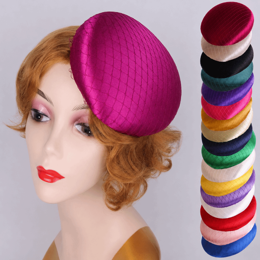 Solid Color Fascinator Base Wi - đánh giá và giá Women'S Accessories In The 1920S
