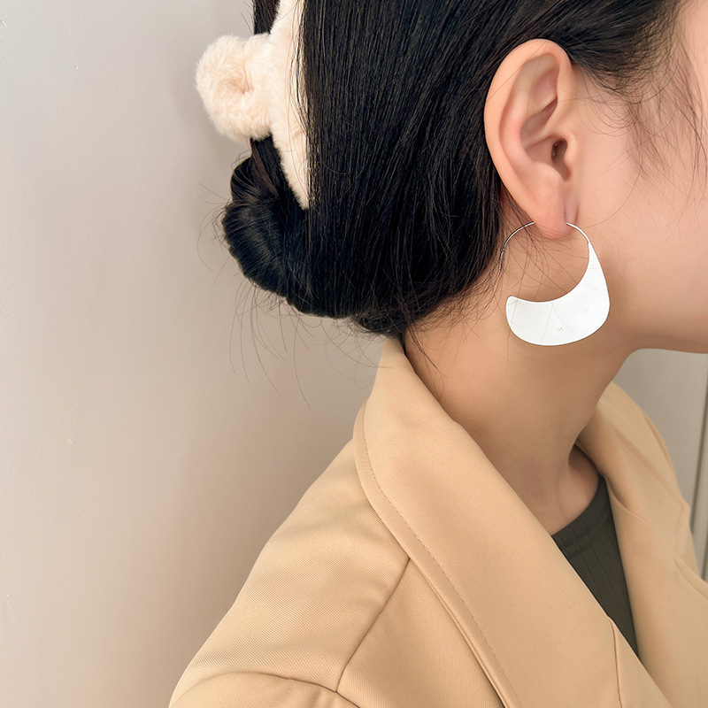 925 Sterling Silver Exaggerate - đánh giá và giá Statement Earrings Oversized