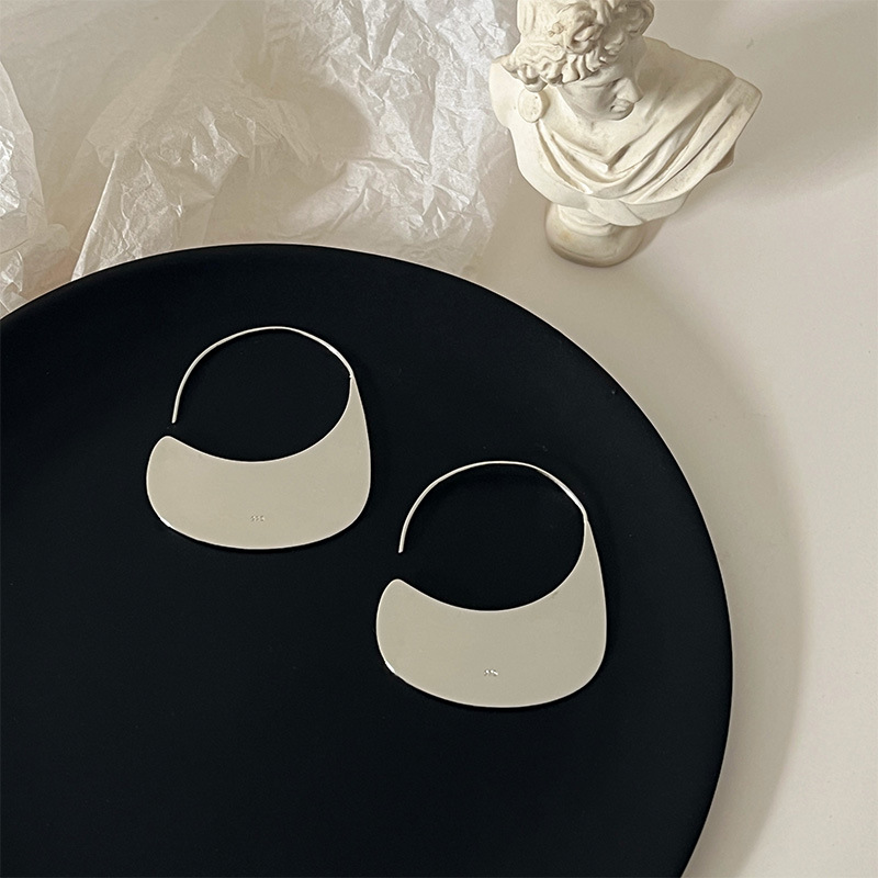 925 Sterling Silver Exaggerate - đánh giá và giá Statement Earrings Oversized