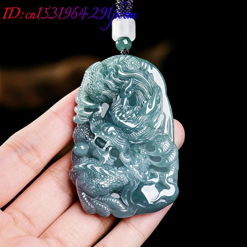 Natural Burmese Jadeite Dragon - đánh giá và giá Accessories Woman
