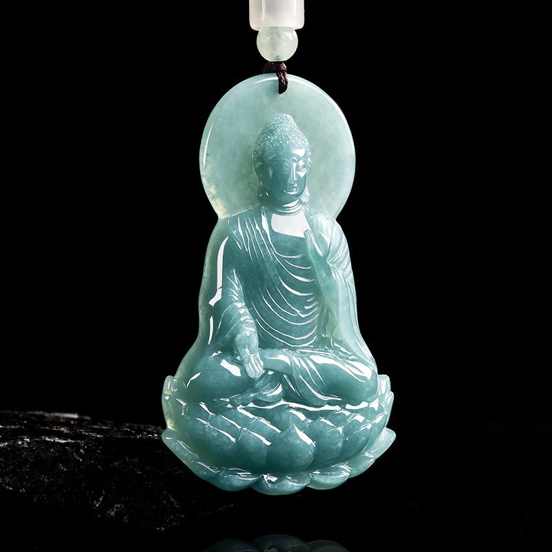 Natural Burmese Jadeite Buddha - đánh giá và giá Accessories Woman