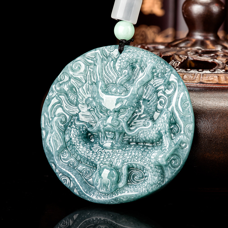 Burmese Jadeite Dragon Pendant - đánh giá và giá Accessories Woman