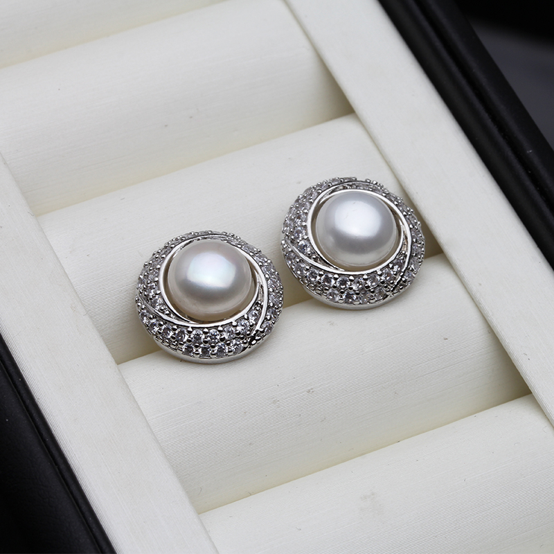 New Large Freshwater Pearl Ear - đánh giá và giá Statement Earrings Oversized