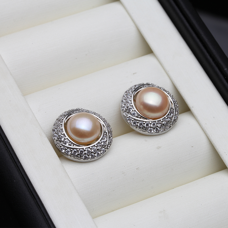 New Large Freshwater Pearl Ear - đánh giá và giá Statement Earrings Oversized