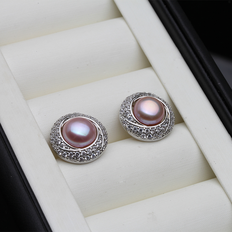 New Large Freshwater Pearl Ear - đánh giá và giá Statement Earrings Oversized