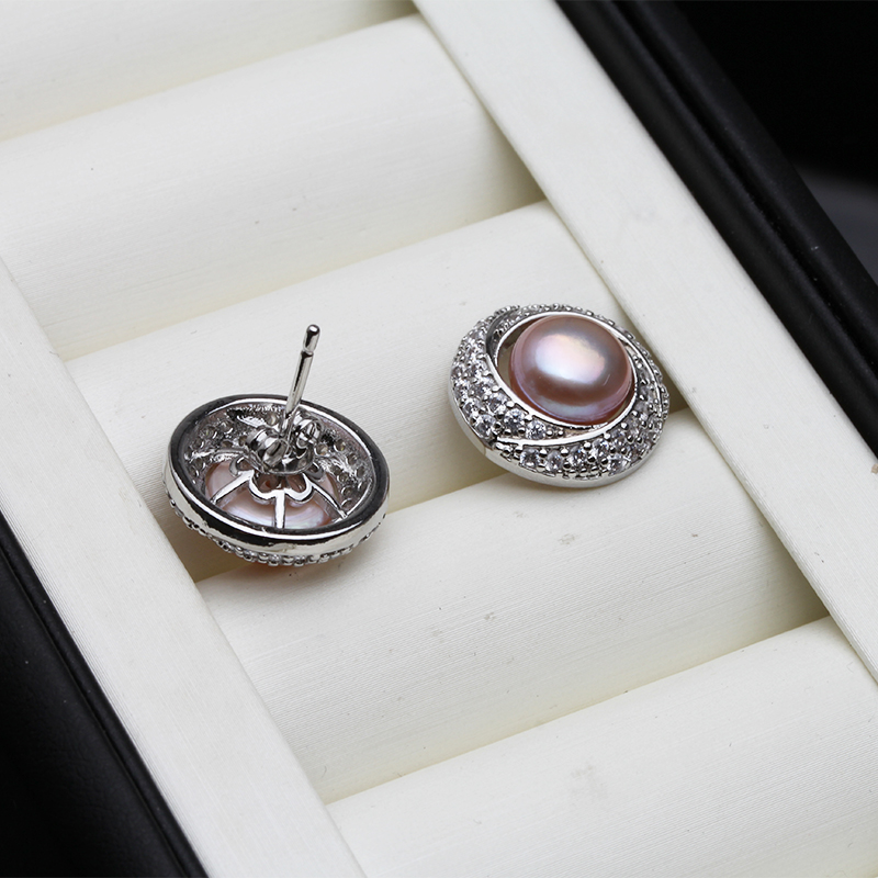 New Large Freshwater Pearl Ear - đánh giá và giá Statement Earrings Oversized