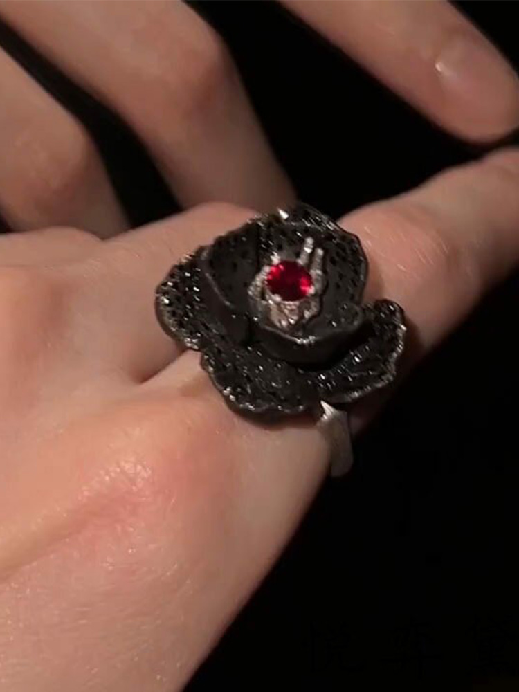 Antique Dark Floral Red Centra - đánh giá và giá Women'S Victorian Accessories