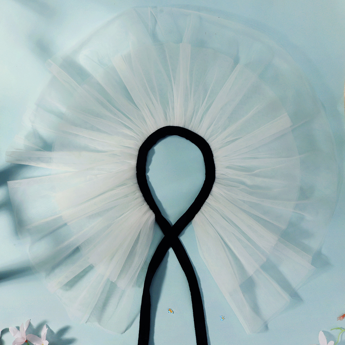 Fashion Tulle Ruffle Collar Fo - đánh giá và giá Women'S Victorian Accessories