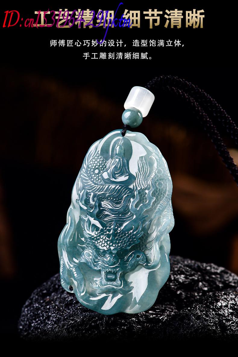 Natural Burmese Jadeite Dragon - đánh giá và giá Accessories Woman