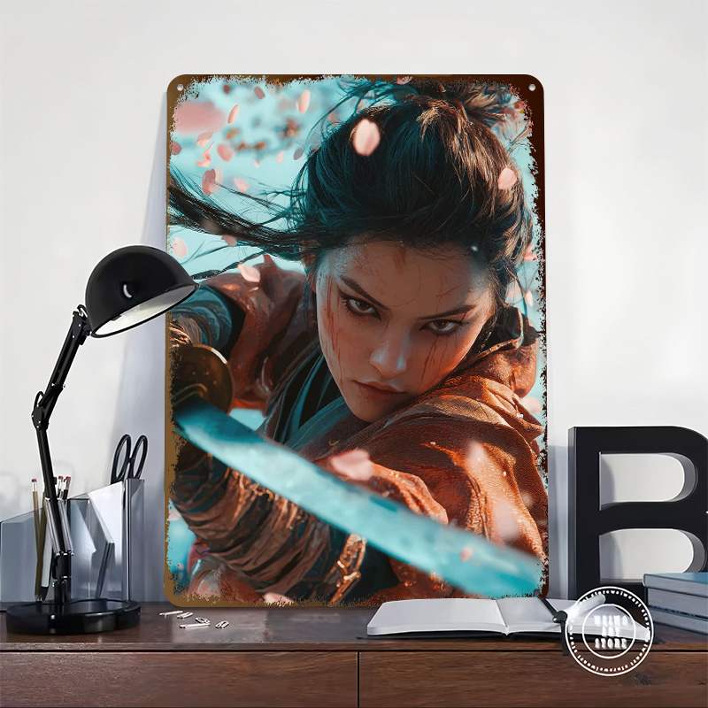 Samurai Warrior Woman Poster C - đánh giá và giá Women Accessories Poster