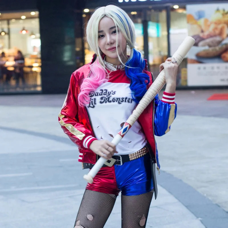 Suicide Cosplay Anime Harley C - đánh giá và giá Women'S Harley Quinn Accessories