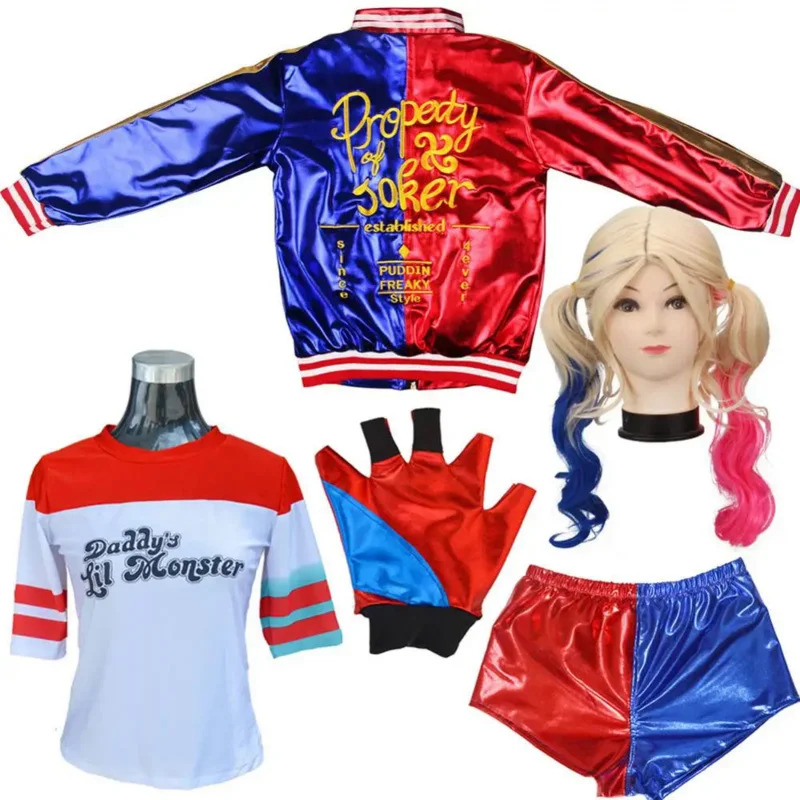 Suicide Cosplay Anime Harley C - đánh giá và giá Women'S Harley Quinn Accessories