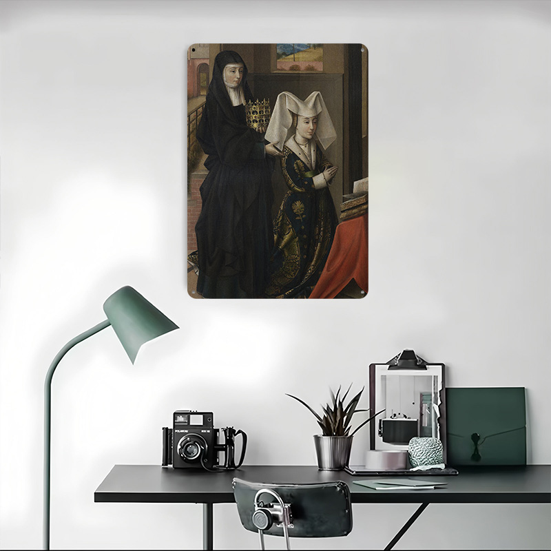 Religious Painting of Two Wome - đánh giá và giá Women Accessories Poster