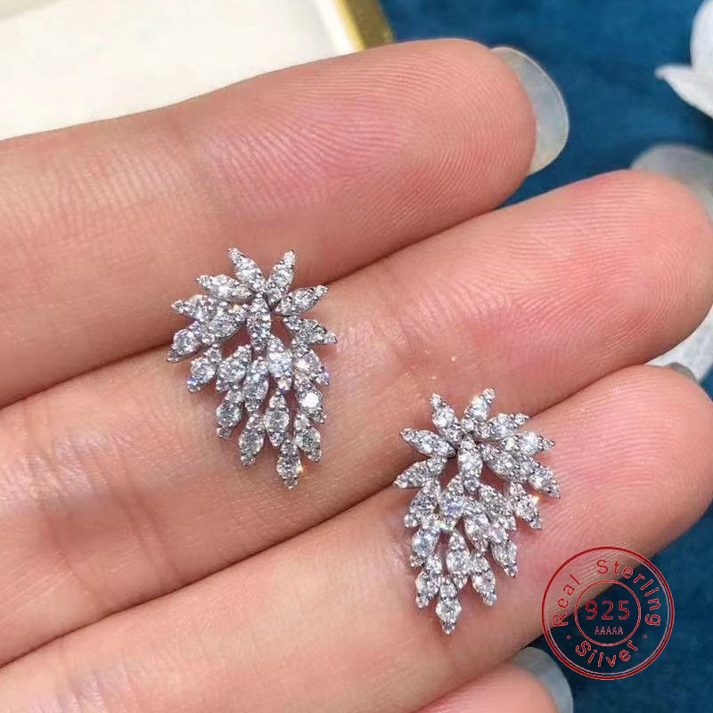 Đá Bạc 925 Kim Tuyên Bố Bông T - đánh giá và giá Statement Earrings Oversized
