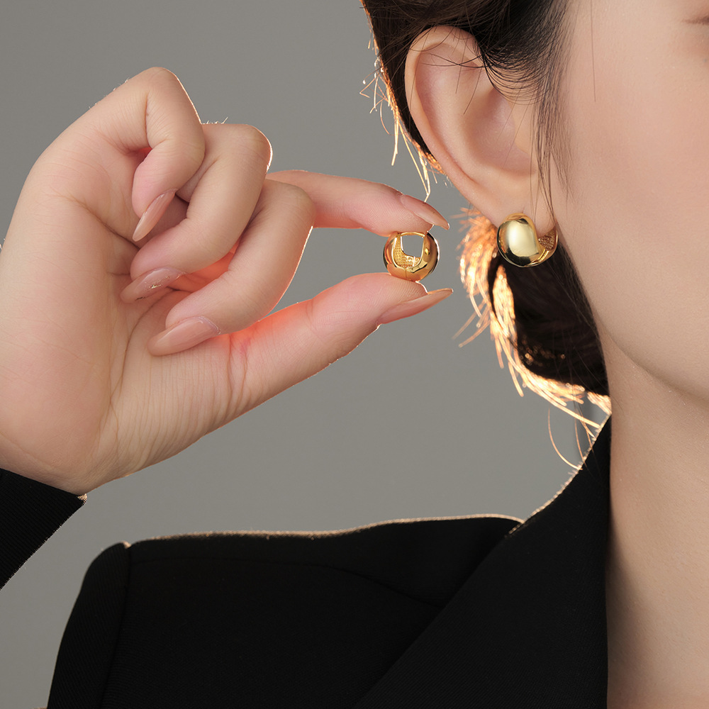 Fashion 925 Sterling Silver Br - đánh giá và giá Statement Earrings Oversized