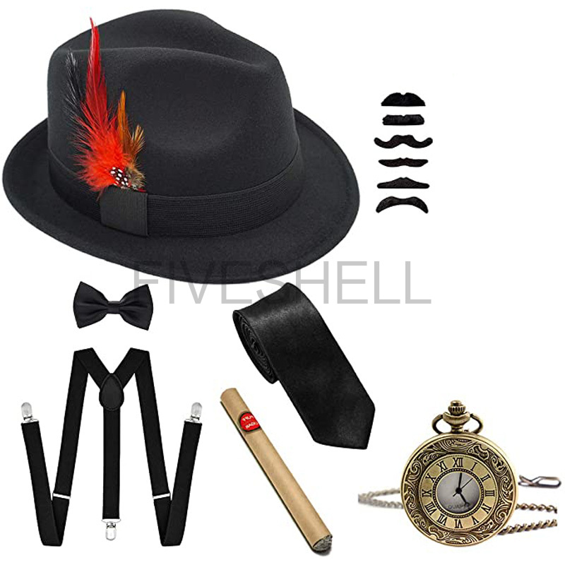 Mens 1920s Gatsby Gangster Cos - đánh giá và giá Women'S Accessories In The 1920S