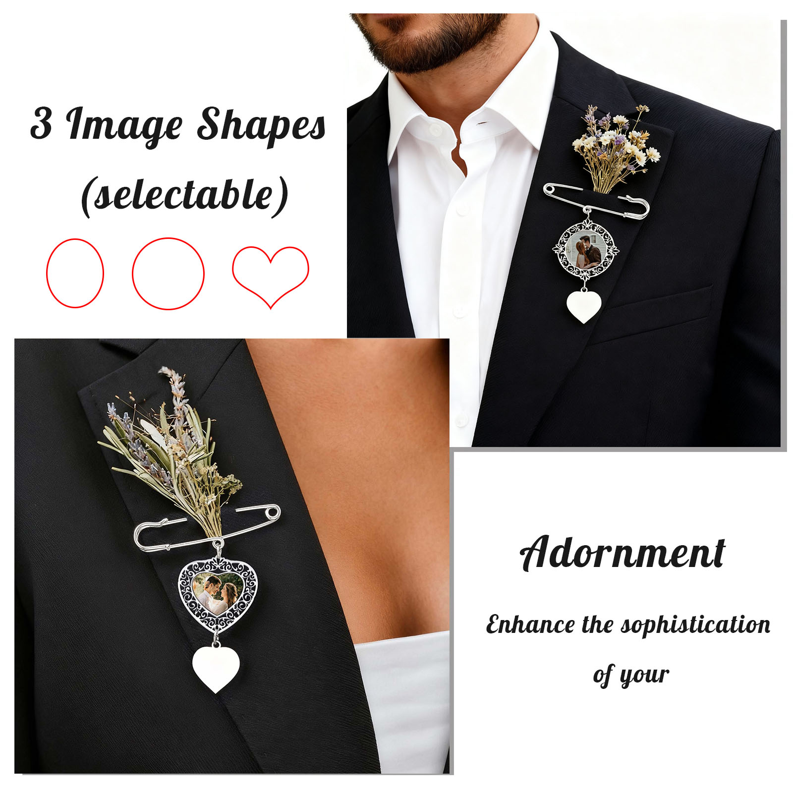 Custom Picture Badge Brooches  - đánh giá và giá Women Accessories Images
