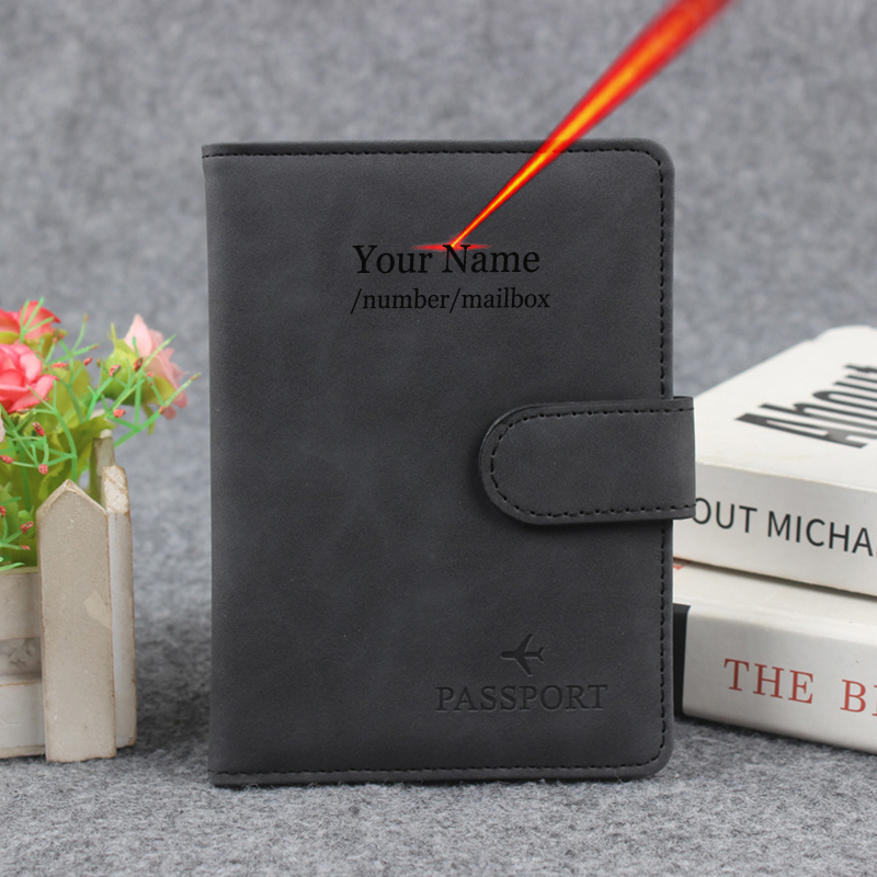 Magnetic Button Passport Cover - đánh giá và giá Women Accessories Name