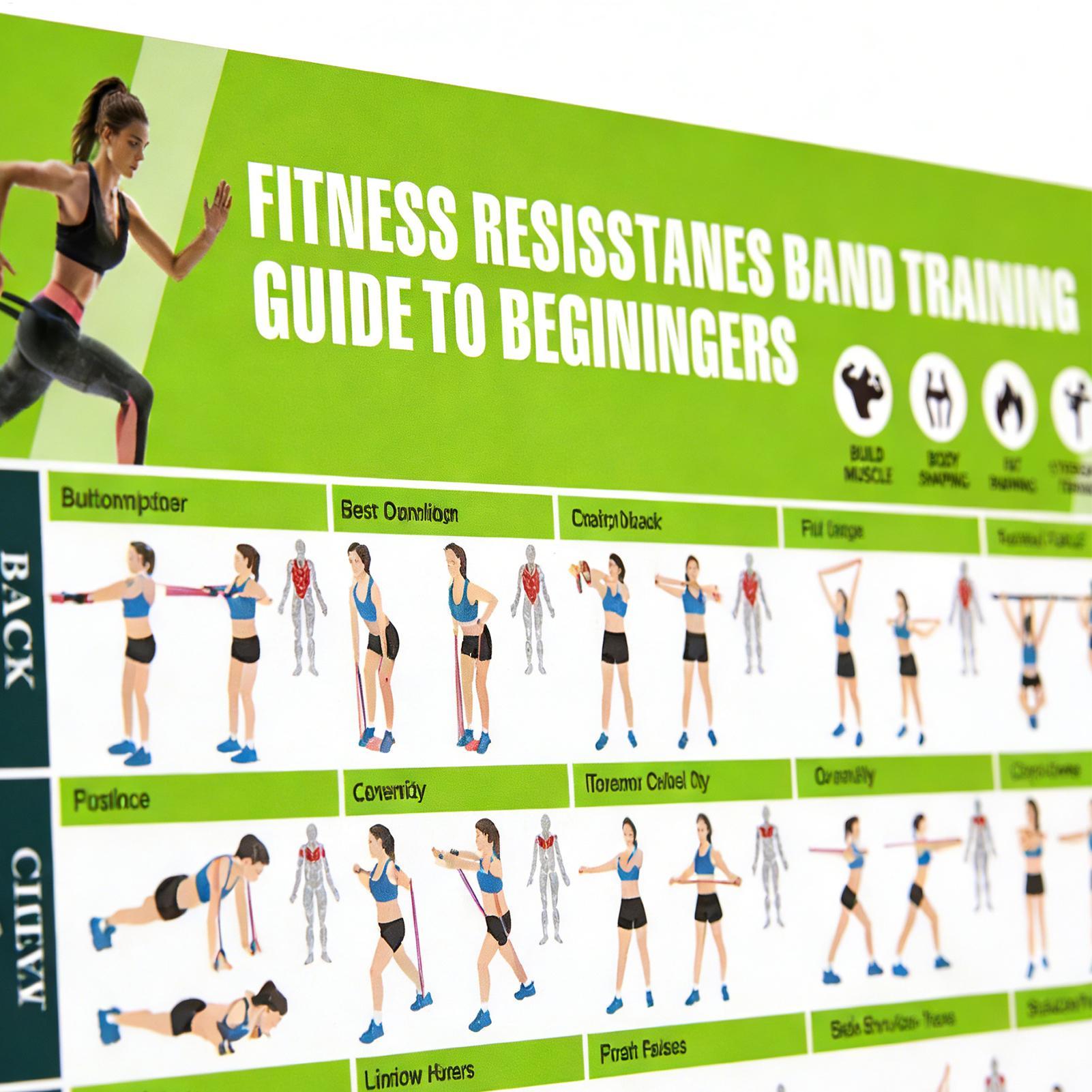 Exercise Posters Resistance Ba - đánh giá và giá Women Accessories Poster
