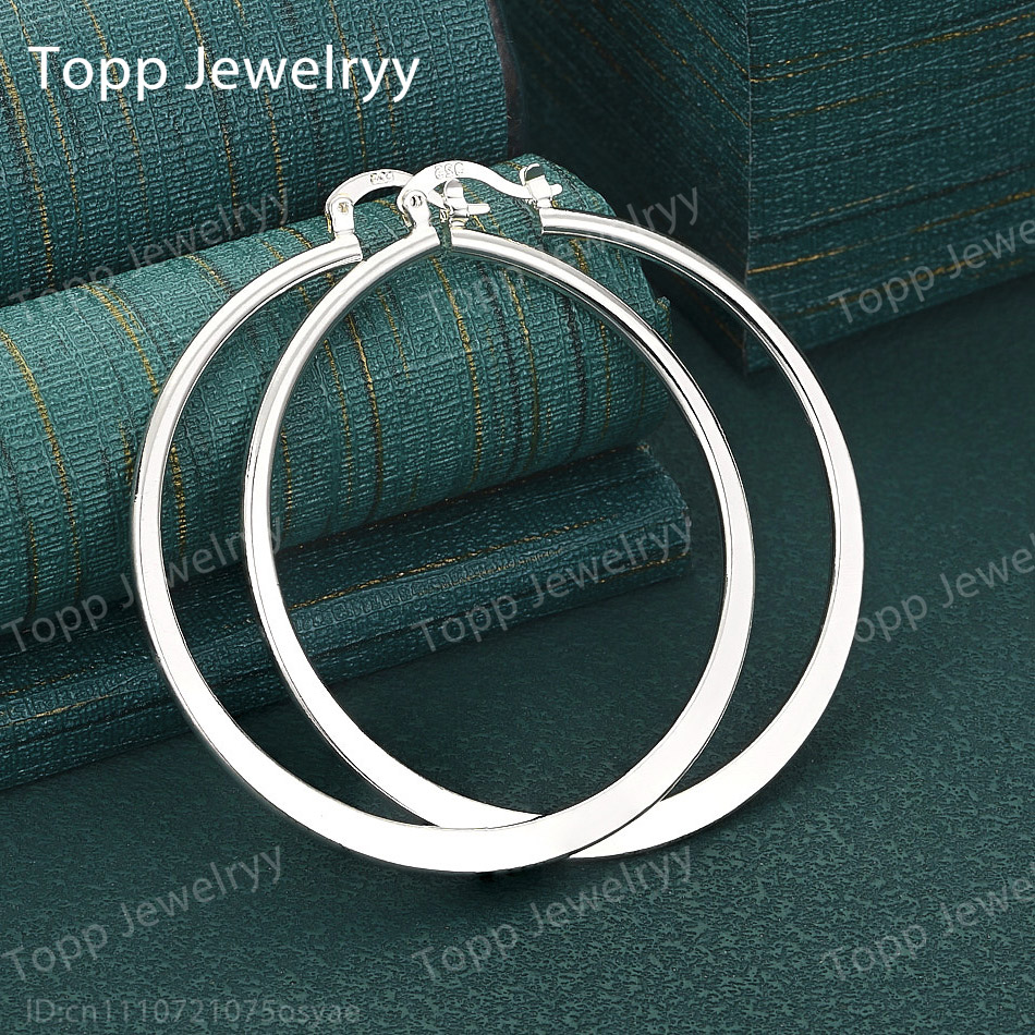 Luxurious 925 Sterling Silver  - đánh giá và giá Statement Earrings Oversized