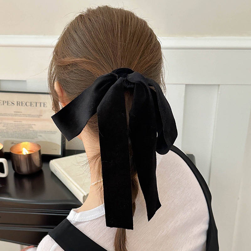 Cute Red Black Velvet Ribbon B - đánh giá và giá Hair Tie Velvet