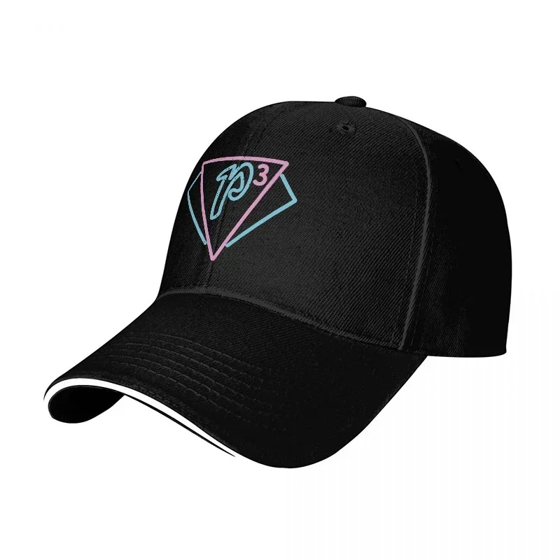 New P3 Logo Baseball Cap Black - đánh giá và giá Women Accessories Logo Design