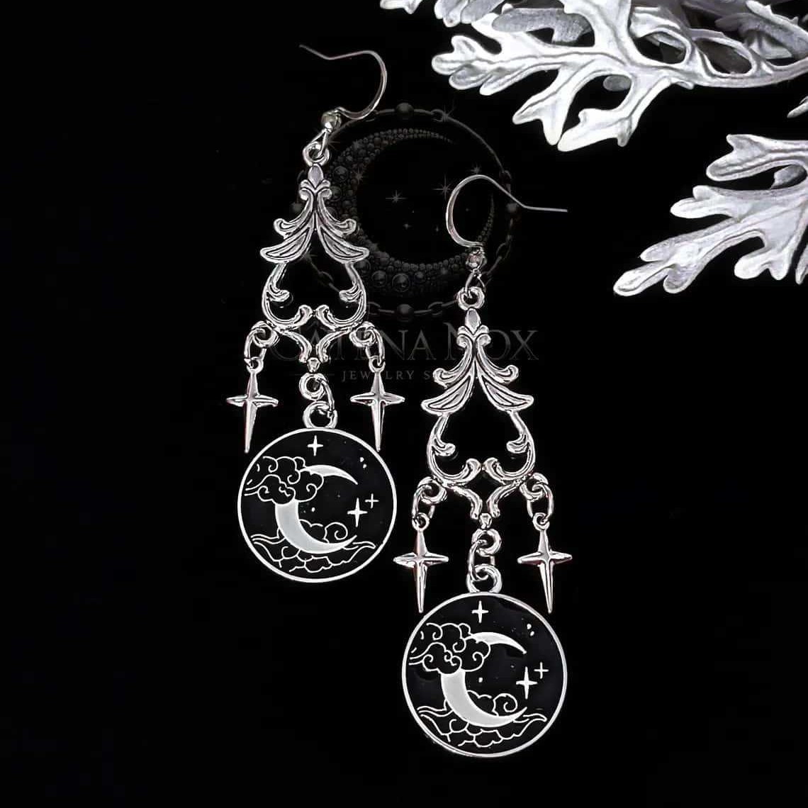 Moon Magic Earring,Gothic Jewe - đánh giá và giá Women'S Victorian Accessories