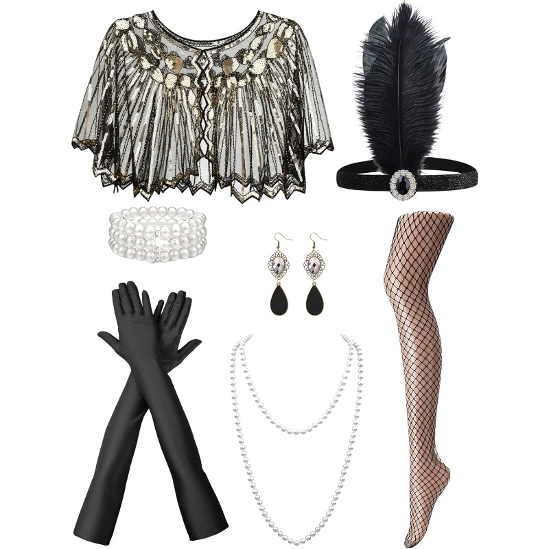 1920s Accessories Set for Wome - đánh giá và giá Women'S Accessories In The 1920S