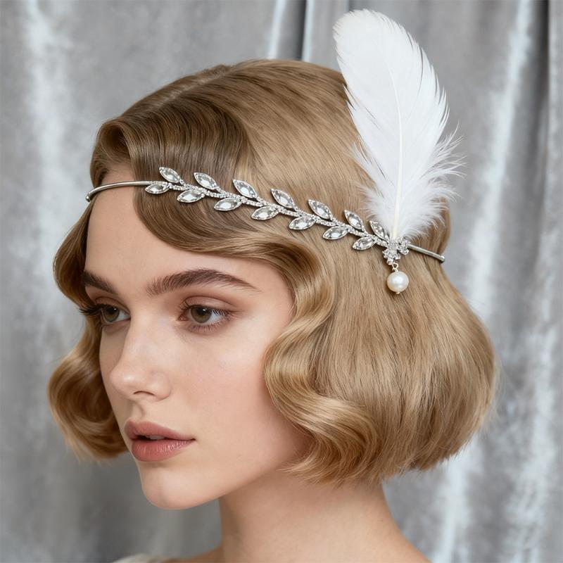 1920s Flapper Feather Headband - đánh giá và giá Women'S Accessories In The 1920S