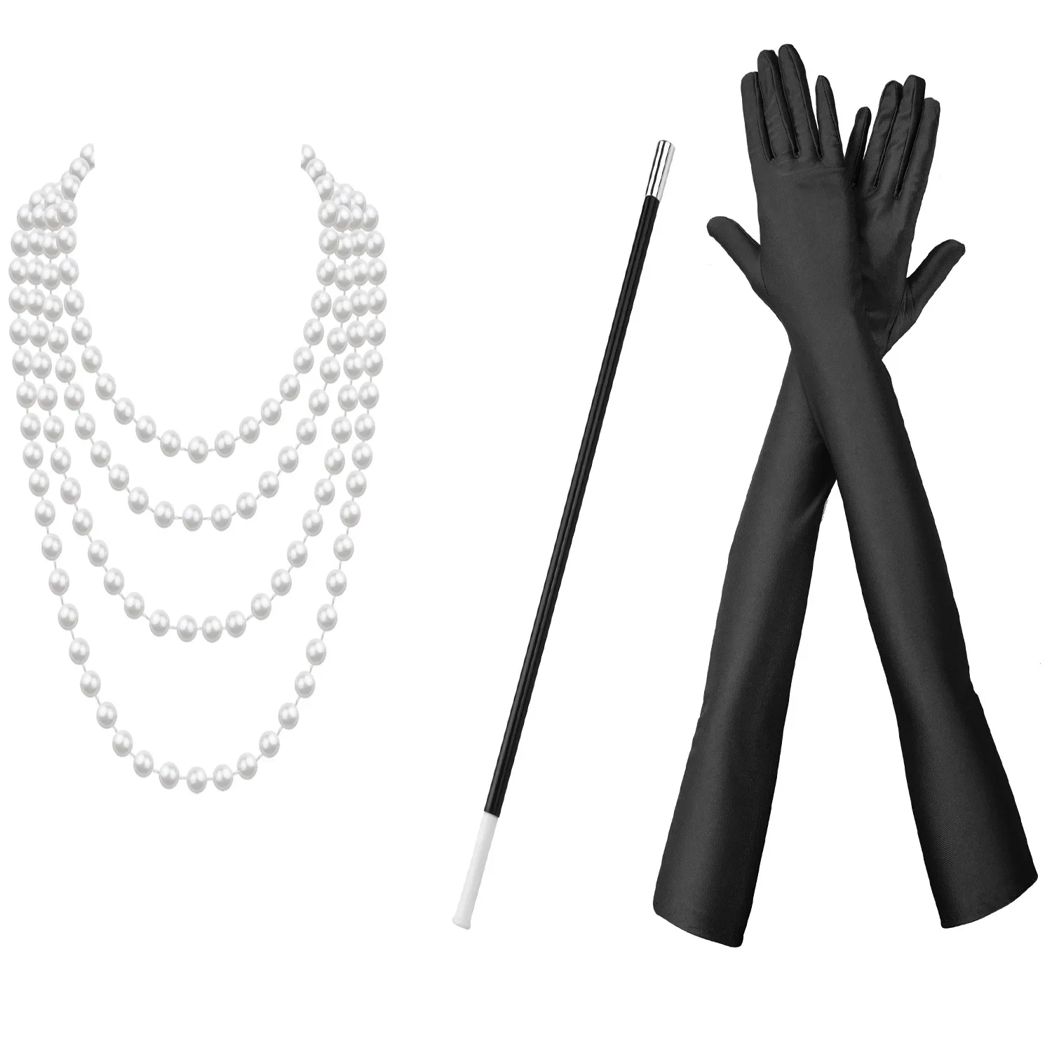 3PCS/set  1920s Flapper Dress  - đánh giá và giá Women'S Accessories In The 1920S