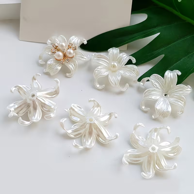 20pcs White Big Iris Flower Be - đánh giá và giá Statement Earrings Oversized
