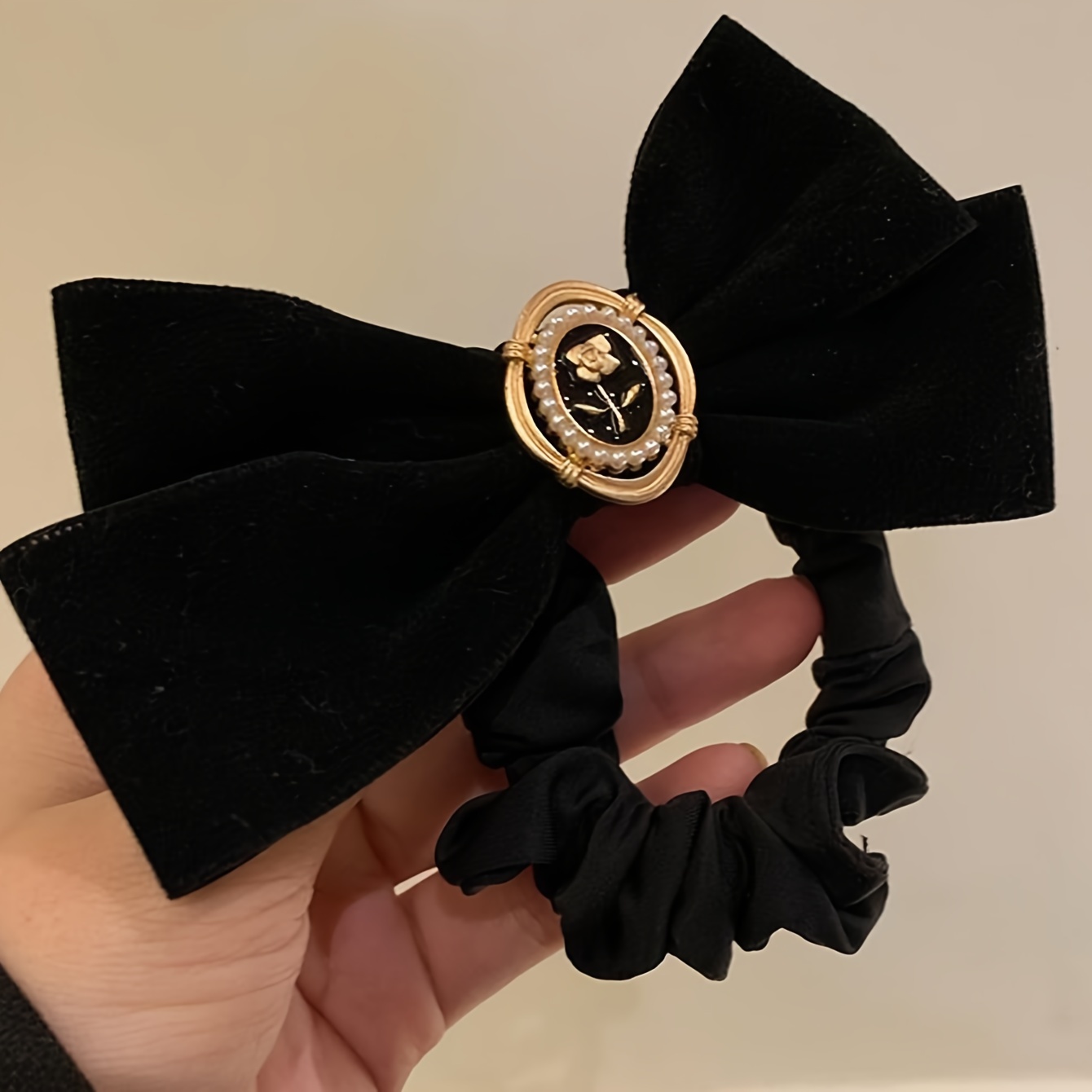 Elegant Velvet Bow Hair Tie wi - đánh giá và giá Hair Tie Velvet