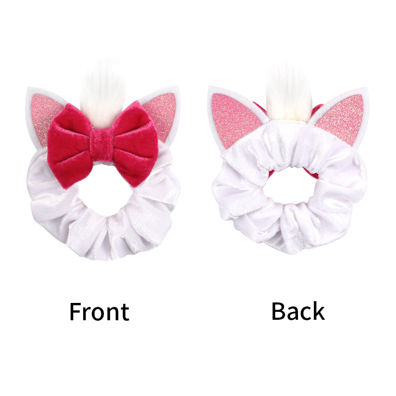 New Mouse Ears Velvet Scrunchi - đánh giá và giá Hair Tie Velvet