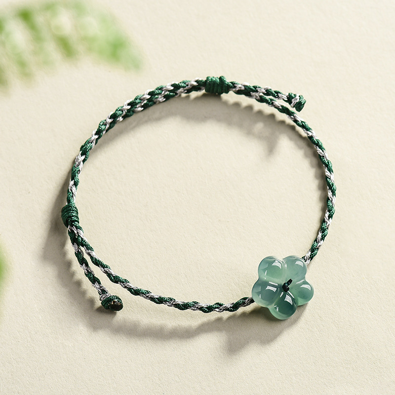 Burmese Jadeite Flower Bracele - đánh giá và giá Accessories Woman