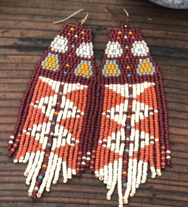 ZGMXR Rice bead earrings Geome - đánh giá và giá Tassel Earrings Boho