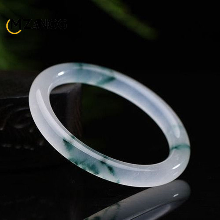 Natural Green Jadeite Bangle J - đánh giá và giá Women Accessories For Hand