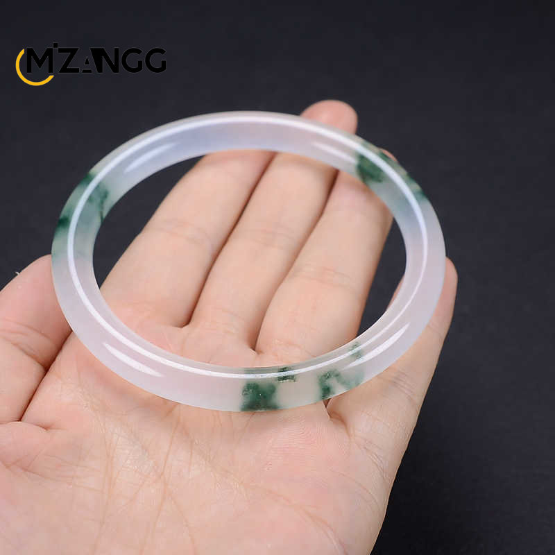 Natural Green Jadeite Bangle J - đánh giá và giá Women Accessories For Hand