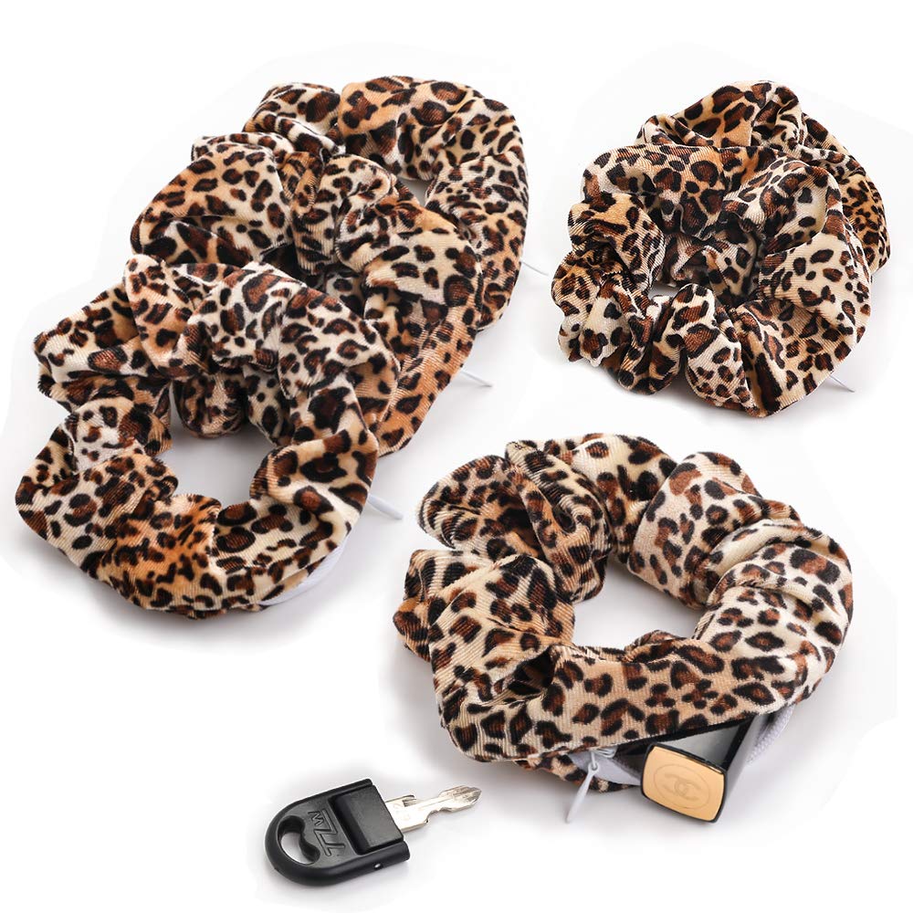1/6Pcs Leopard Velvet Scrunchy - đánh giá và giá Hair Tie Velvet