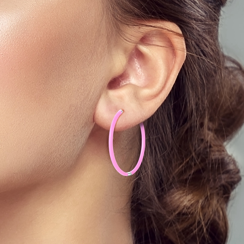 925 Sterling Silver Earrings W - đánh giá và giá Statement Earrings Oversized