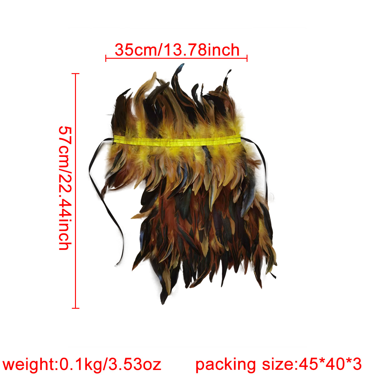 Amazon 11 Colors Gothic Feathe - đánh giá và giá Women Accessories In Amazon